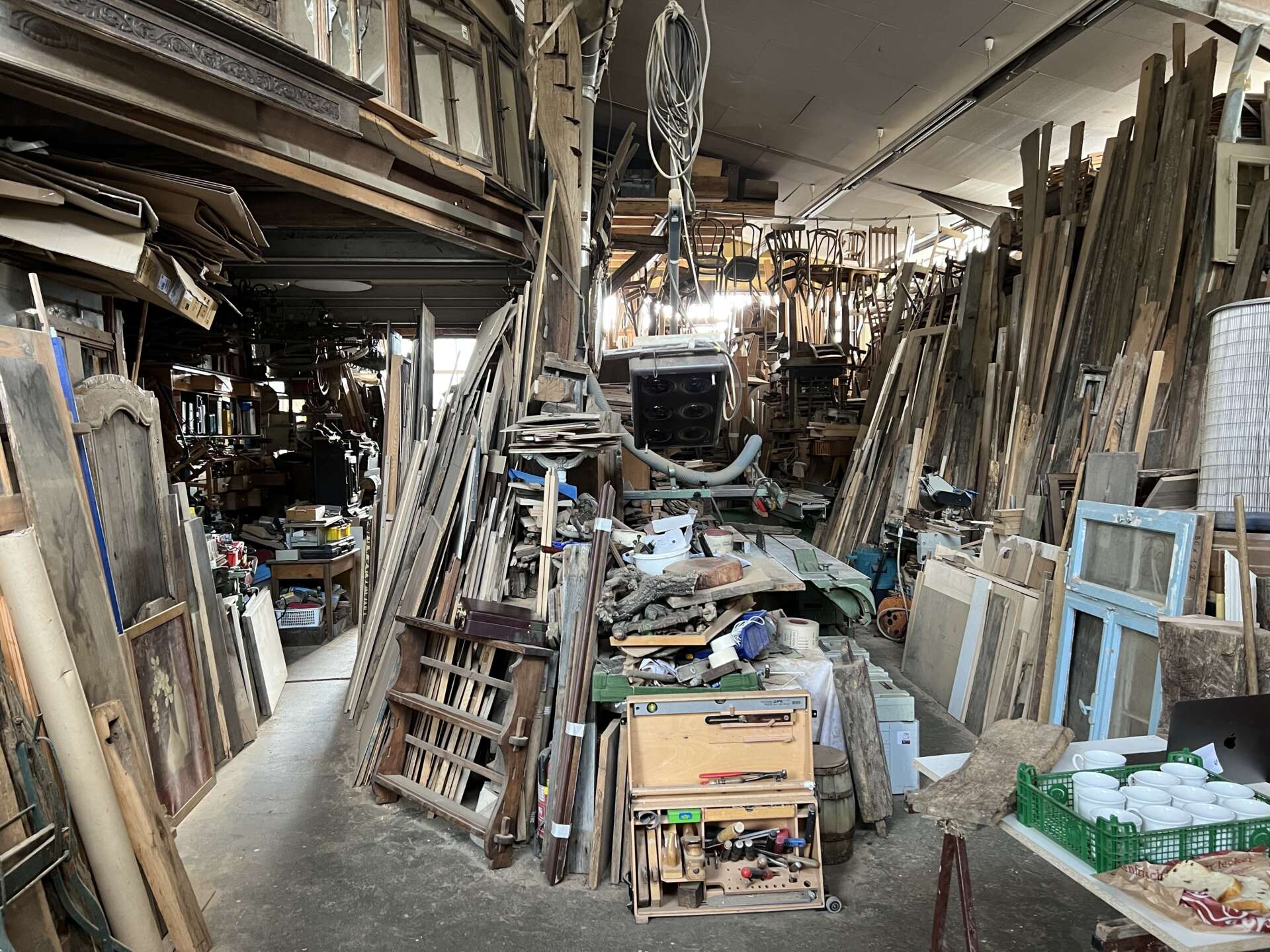 Blick in die WerkstattBeschläge, Foto René Heusler © RPTU Fachgebiet KEA
