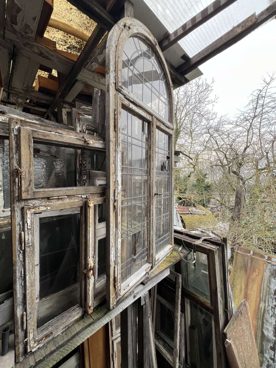 Einige besondere historische Holzfenster, Foto René Heusler © RPTU Fachgebiet KEA