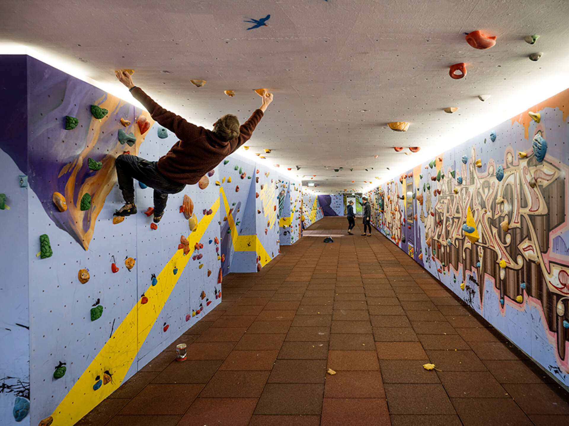 Blick in die "Boulderpassage", Foto © Sorin Morar