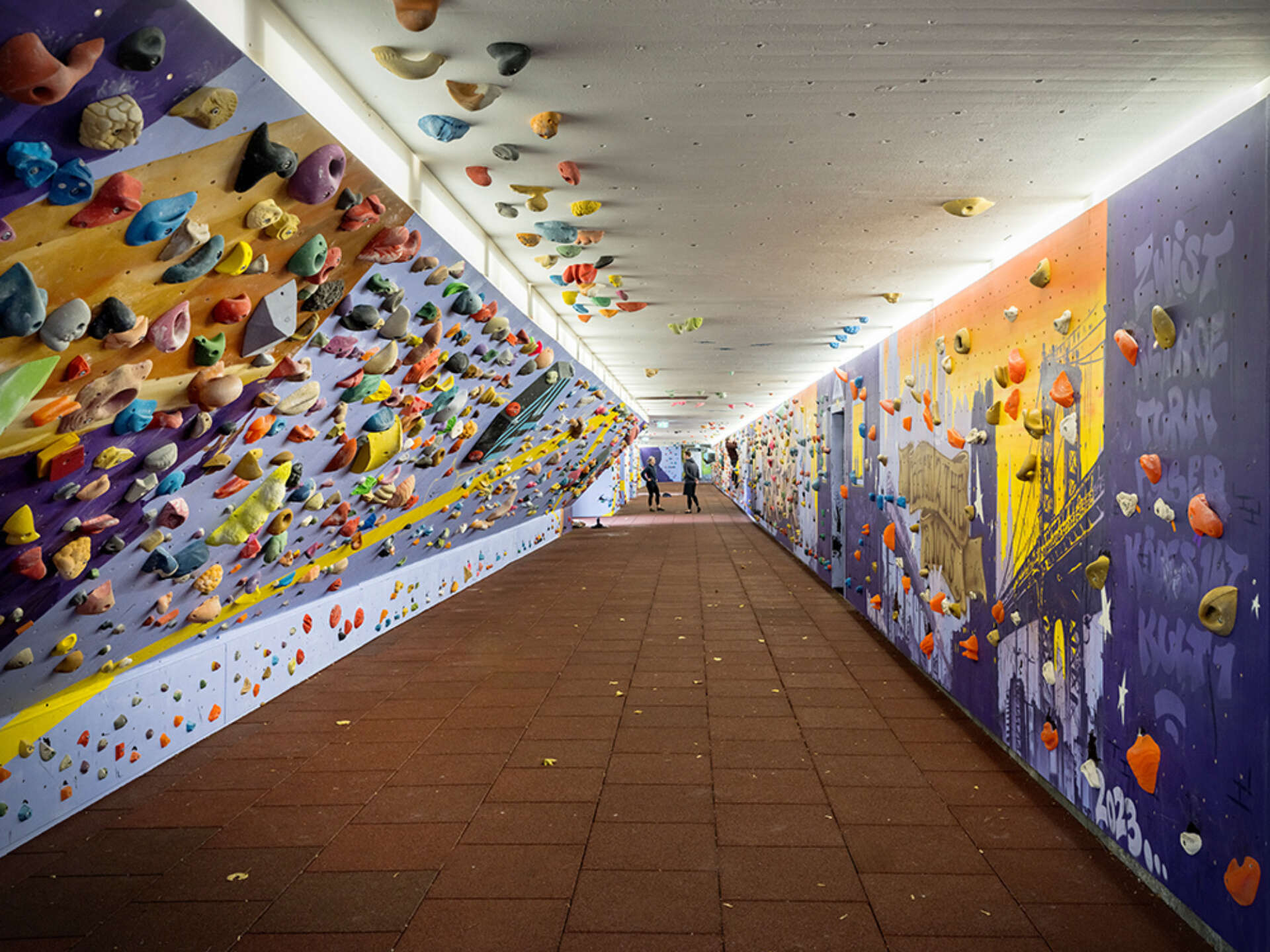 Blick in die "Boulderpassage", Foto © Sorin Morar